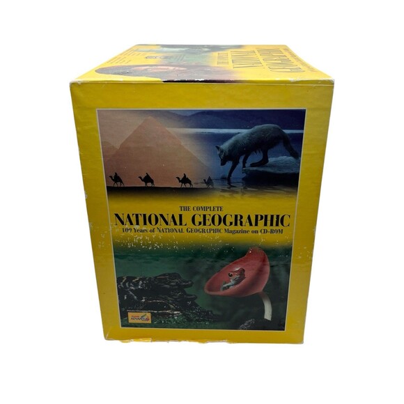 The Complete National Geographic 109 Years Magazine on CD-ROM Boxed Set UNTESTED - Picture 2 of 5